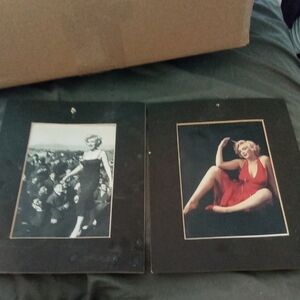 Source Unknown Black and Red Wall Art Set